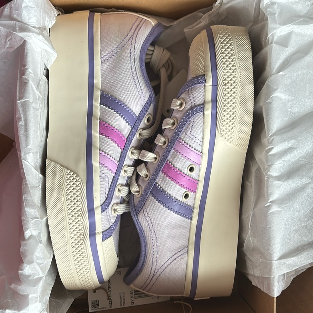Adidas Nizza Platform Purple